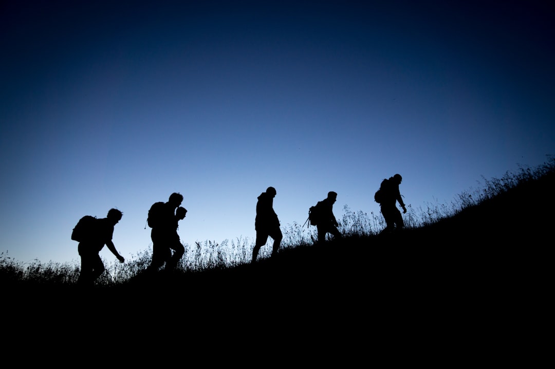 Photo Family hiking
