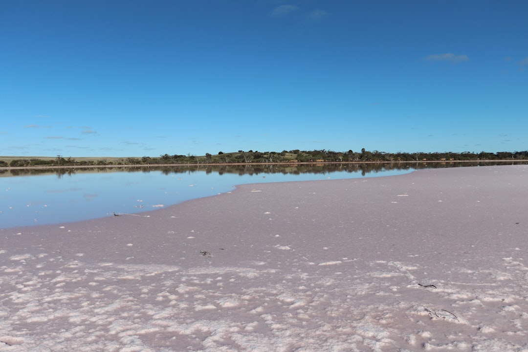 Photo Pink salt lakes