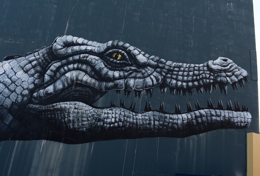 Photo "How can Godzilla stand in the middle of the ocean?"