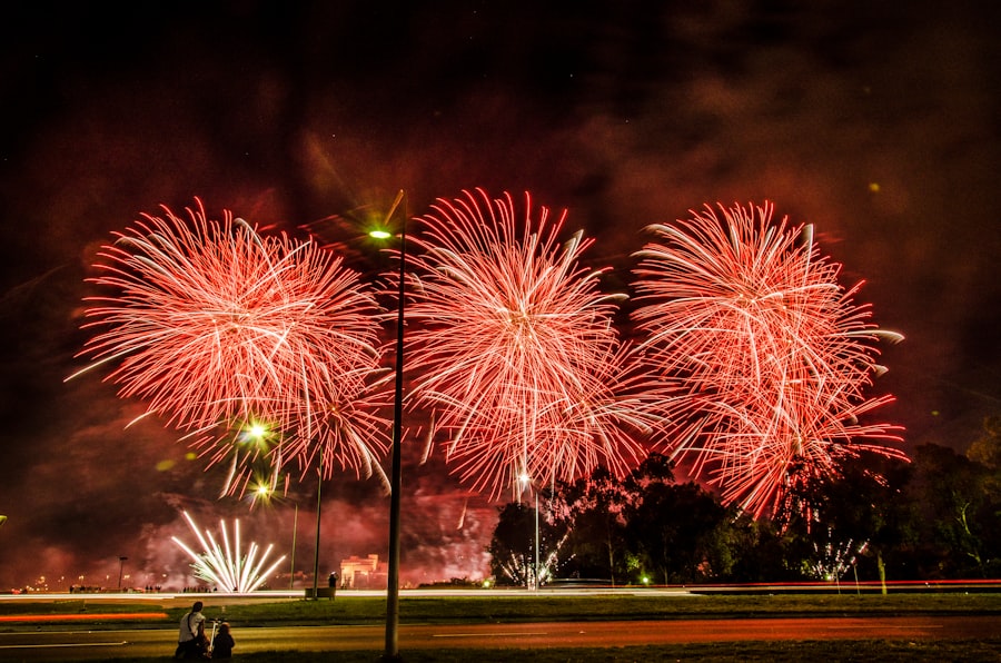 Fireworks display