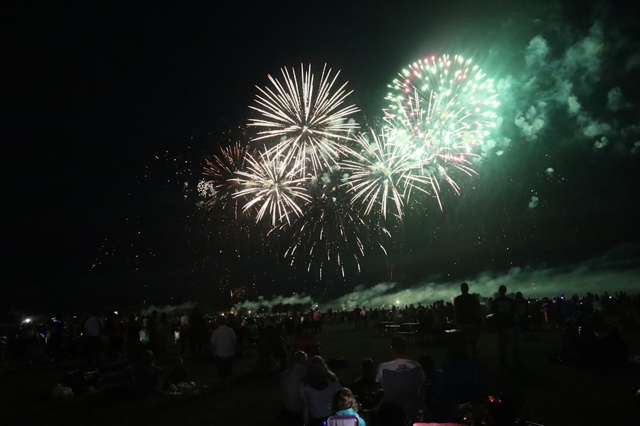 Photo Fireworks display