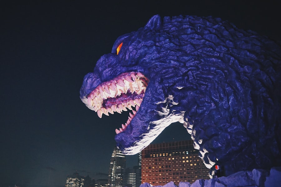 Photo Godzilla skin pack